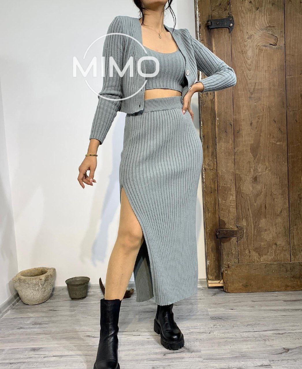 کت و دامن و نیمتنه بافت ترک